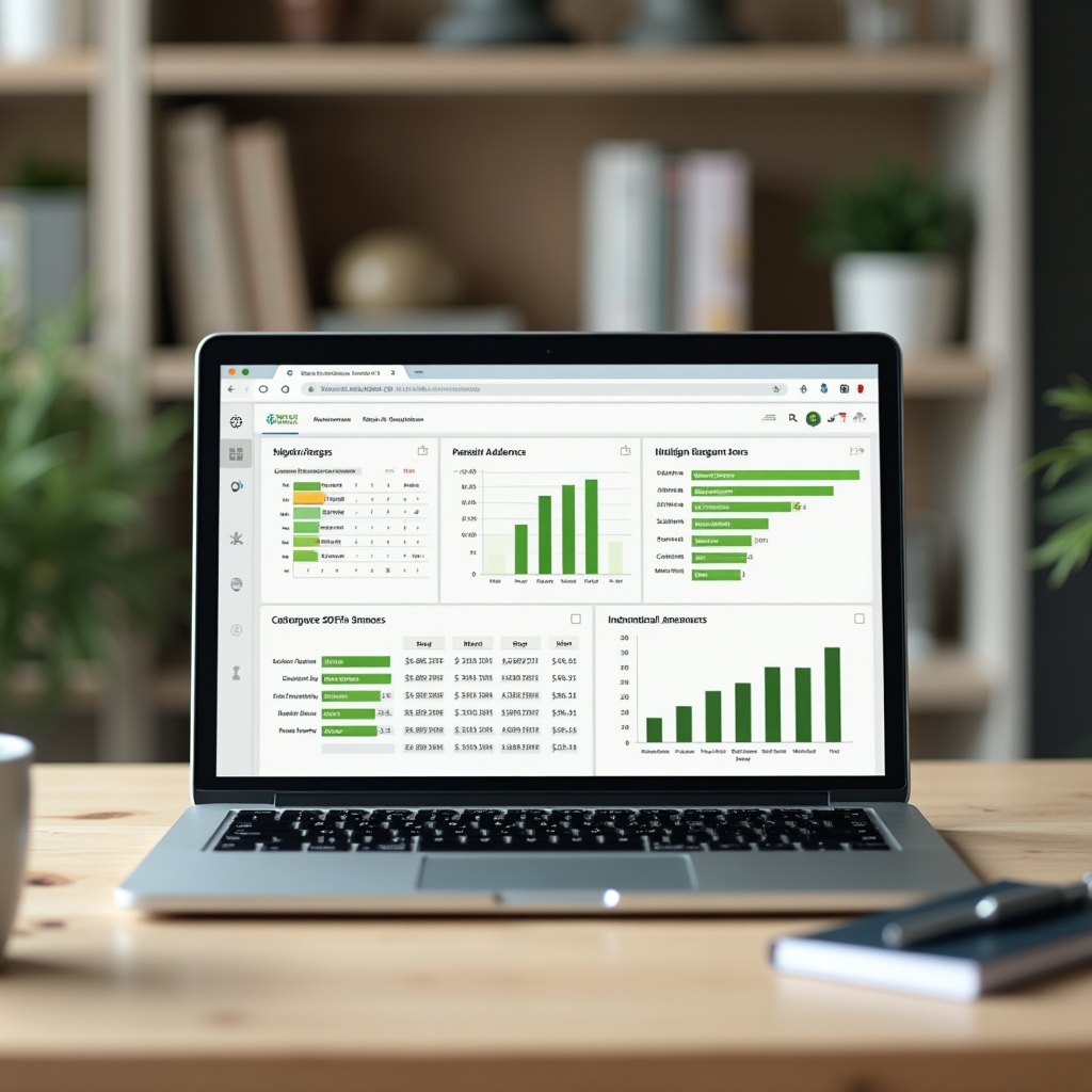 Управленческая отчётность агропромышленного предприятия на экране